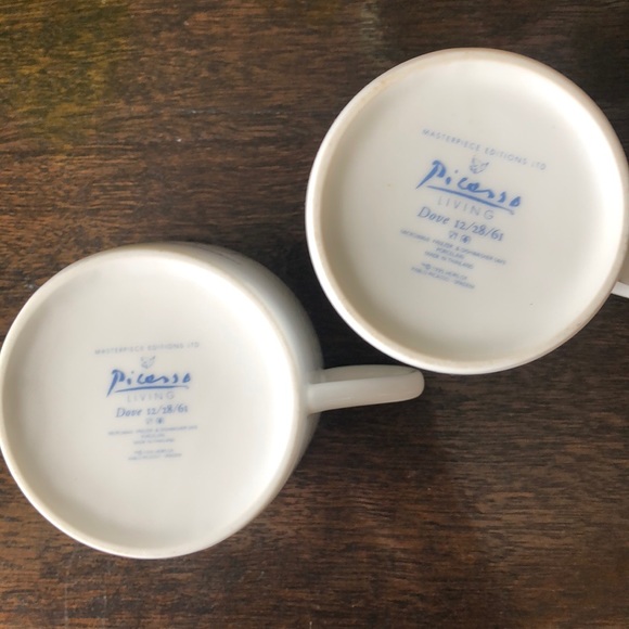 🕊Rare Picasso Mugs - Picture 4 of 4